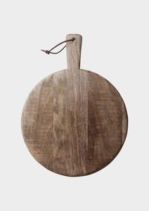 Planche à découper rectangulaire en bois avec poignée, double face, pour la cuisine - Product Image 3