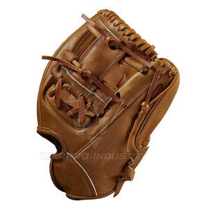 Guantes de Béisbol Profesionales Duraderos, Guante de Entrenamiento de Softbol de Cuero, para Jóvenes y Adultos, para Uso en Campo Interior y Exterior, Alto Rendimiento - Product Image 3