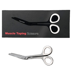 Industrial Grade Muscle <b>Taping</b> Scissors Made in Japan Smooth <b>Edge</b> Multi-Purpose Cutting Tool - Product Image 1