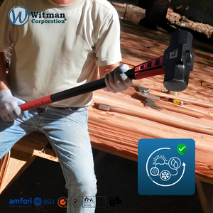 Marteau de démolition professionnel en acier forgé de 8 lb (92 cm) avec tête fixée de manière sécurisée et col renforcé pour une absorption des chocs élevée - Product Image 5