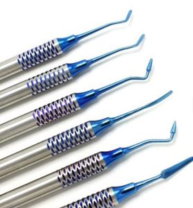 Espátula Manual Reutilizable de Acero Inoxidable 6 en 1 para Relleno de Resina Compuesta Dental, Clase I CE - Product Image 4