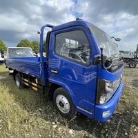 Camionnette ISUZU, Dongfeng, mini camion de fret de 1 à 5 tonnes, camionnette 130HP pour la logistique urbaine à bon prix