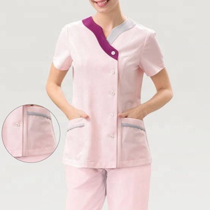 Uniforme Médico Elástico, Conjunto de Enfermera, Uniforme de Hospital y Laboratorio, Tela de Algodón, Unisex, para Doctor - Product Image 4