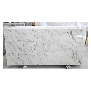 Dalles de granit blanc Andromeda naturel pour plans de travail de cuisine, comptoirs de salle de bain, revêtements de sol, escaliers et décoration murale - Product Image 2