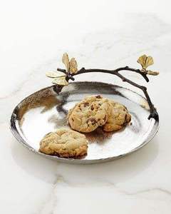 Elegant Silver Floral Decorative Bowl with Handle - Product Image 4