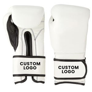 Guantes de Boxeo Rojos de Diseño Personalizado, de Alta Calidad, de Cuero para Entrenamiento, con Logotipo de PVC Personalizado, Colores para Fitness y MMA, Servicios OEM 2026 - Product Image 1
