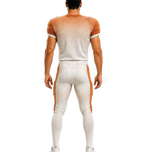 Uniforme de football américain professionnel personnalisé, maillot et pantalon sublimés pour les entraînements, les tournois et les matchs de ligue - Product Image 4