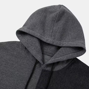 Sudadera con Capucha Estampada para Hombre, 400g GSM, Felpa de Algodón Suave y Pesada, Color Blanco Lavado, Logotipo Frontal, Servicio ODM - Product Image 3