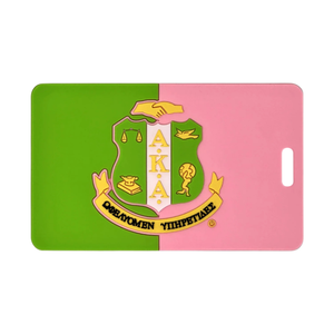 Shield Color Block Luggage <b>Tag</b> Pink & Green PVC Travel Bag <b>Tag</b> with Crest <b>ID</b> Address Card Holder Suitcase Travel Accessory - Product Image 1