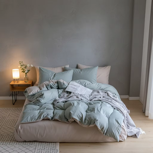 Juego de Edredón de 3 Piezas 100% Algodón, Estilo Lujoso, Juego de Ropa de Cama para Bodas - Product Image 3