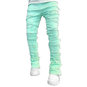 Pantalon en toile décontracté léger de haute qualité, nouveau stock, texture douce et lisse, 100% coton, style confortable pour tous les jours - Product Image 1