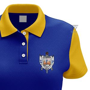 เสื้อโปโลปักลายชมรมซิกมาแกมมาโรแบบสั่งทำ - Product Image 2