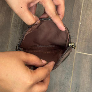 Cartera de lujo de piel de vaca personalizada para mujer, monedero de piel auténtica, tarjetero y monedero para mujer - Product Image 6