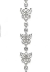 Bracelet en moissanite écologique pour femme, design luxueux, idéal pour mariage, fête, anniversaire, disponible à la vente - Product Image 4