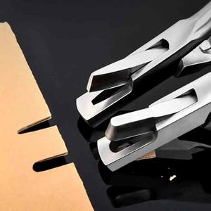 Pince à oreilles en acier inoxydable, pince à encoches en V pour marquage des animaux, ciseaux à oreilles pour moutons, pince de marquage - Product Image 6