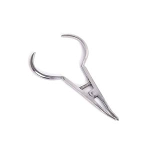Pinces manuelles en acier pour la pose d'élastiques dentaires, instruments chirurgicaux orthodontiques, type ciseaux, par Grip Surgical - Product Image 3