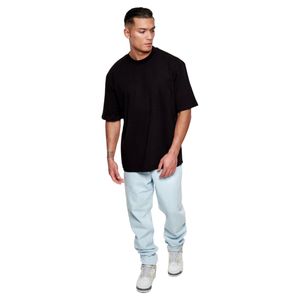 Camisetas Unisex Extra Grandes de Algodón 100% para Hombre, Antiarrugas, Diseño Sólido, Impresión Frontal Personalizada, Serigrafía, Venta al Por Mayor - Product Image 4