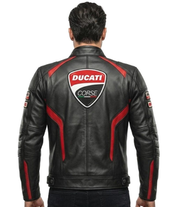 เสื้อแจ็คเก็ตมอเตอร์ไซค์ Rucati Pro สำหรับผู้ชาย/เสื้อแจ็คเก็ต CE ป้องกันการกระแทกสำหรับการแข่งขัน ชุดนักขี่ประสิทธิภาพสูง - Product Image 2