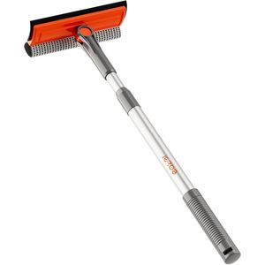 Kit Professionale 2-in-1 per Pulizia Finestre con Tergivetro Telescopico e Strumento Rotante per Lavaggio Facile - Product Image 1