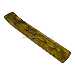 Luxury Wooden Ash Catcher Incense Tray Long Vein Crack Design Stick Holder for Aromatherapy Meditation Yoga <b>Decoration</b> - Product Image 1