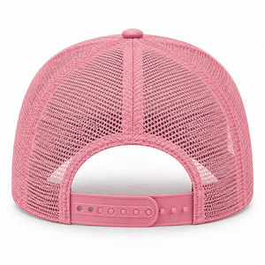 Casual Breathable <b>Flat</b> Brim Summer Performance Outdoor Cap Lightweight Polyester Snapback Custom High Quality Mesh Trucker <b>Hat</b> - Product Image 2