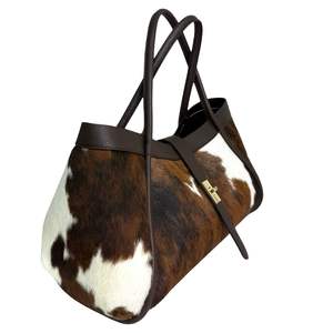 Nuevo Estilo de Moda, Bolso de Mano de Alta Gama OEM, Bolso de Hombro Tipo Clutch para Mujer, Bolsos de Pelo de Vaca para Damas - Product Image 6