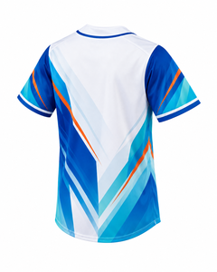 Camiseta de Béisbol Suave Sublimada con Botones, Uniforme Deportivo Ligero y Transpirable para Hombre y Mujer, Ropa de Equipo al por Mayor para Entrenamiento - Product Image 4