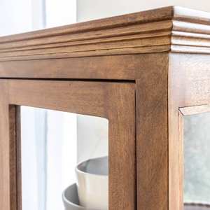 Colonne en verre en bois de manguier Vandana Maxima Radiant - Product Image 5