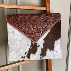 Nouveaux cheveux sur cuir usiné pochette pour ordinateur portable personnalisée pochette d'enveloppe en cuir de vachette véritable pour étui pour ordinateur portable 13, 14, 16 pouces - Product Image 2