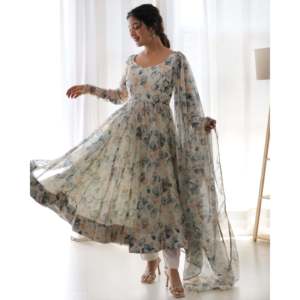 KALAMKARI PRINTED DUPATTA SET - Product Image 2