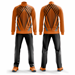 Ensemble de survêtement sportif imprimé de qualité supérieure, vêtements de sport personnalisés avec une construction respirante, coupe confortable pour la course à pied et la remise en forme - Product Image 5