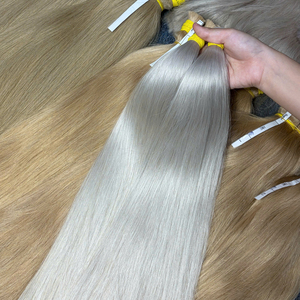 ผมต่อเวียดนามแท้ Rusa Hanoi แบบเส้นใหญ่  ถักด้วยเครื่องจักร  แบบ Double Weft  หนาพิเศษ 100 กรัม  ปลายผมเต็ม  ทุกสี  แบบพันรอบ - Product Image 3