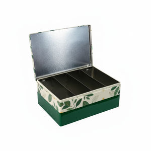 Boîte en métal rectangulaire personnalisée imprimée de qualité alimentaire pour l'emballage - Product Image 3