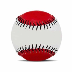 Pelota de Béisbol Morada con Costuras Rojas, Diseño Estándar de Color Sólido para Entrenamiento, Uso en Exteriores, Duradera - Product Image 4