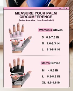 Gants d'entraînement respirants avec coussinets antidérapants pour la musculation, la gym, le cyclisme, pour hommes et femmes, personnalisables - Product Image 6