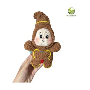 Muñecos de Ganchillo Hechos a Mano de Algodón, Amigurumi con Temática de Animales y Naturaleza, Juego de Niño y Niña con Vestido Rosa, 4-6 Años, Costura y Tejido - Product Image 4