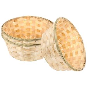 ตะกร้าไม้ไผ่ราคาประหยัดสำหรับจัดเก็บของใช้ในบ้าน ใช้งานได้หลากหลายและเหมาะสำหรับการจัดเก็บ - Product Image 1