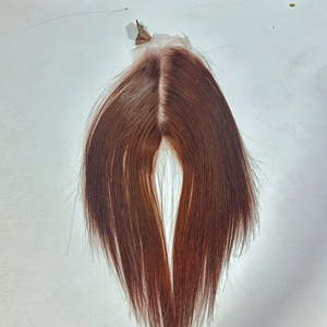 Cabello Humano 100% Virgen 12A 2 #   Extensiones de Cabello Liso Marrón Oscuro, Super Double Drawn, con Cierre 2*6, Longitud de 8-30 Pulgadas - Product Image 6