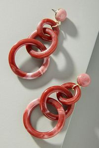Boucles d'oreilles en résine colorées, faites à la main, cadeau créatif, artisanat, accessoires de mode, personnalisables, de haute qualité - Product Image 2
