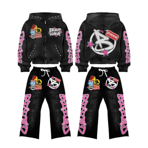 Proveedor mayorista de chándales personalizados para marcas, conjunto de chándal de algodón y felpa, fabricante de chándales con MOQ bajo - Product Image 4