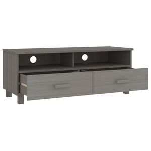 HAMAR grigio chiaro legno massello pino TV Stand 41.7 "x 15.7" x 15.7" - Product Image 5