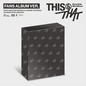 STRAY KIDS - [ THIS & THAT ] 10TH MINI (Versión para Fans) Álbum de K-Pop en CD, el Más Vendido en Corea, para Todas las Edades - Product Image 3