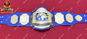 เข็มขัดแชมป์มวยปล้ำแท็กทีมเฮฟวี่เวท NWA World ขนาดผู้ใหญ่ ผลิตจากสังกะสี หนา 2 มม. 4 มม. - Product Image 2