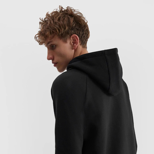 Sweat à capuche personnalisé avec logo OEM pour homme, 100% coton molletonné, écologique, uni, imprimé, thermique, streetwear, brodé, hiver - Product Image 4
