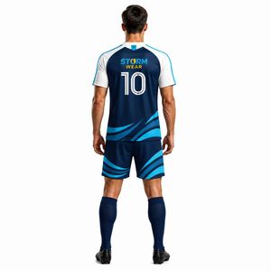 Football Uniform Durable Material Men Soccer Uniform wholesale Price Customized Color Anti Wrinkle Men Soccer Uniform Supplier - Product Image 6