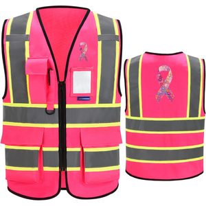 Chaleco de Seguridad Premium de Alta Visibilidad, Ropa de Trabajo Reflectante, Suministro al por Mayor del Fabricante - Product Image 5