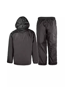 Rain Suit Durable Outdoor Rain Suit Breathable Waterproof Jacket Pants Design OEM Bulk Supply - Product Image 2