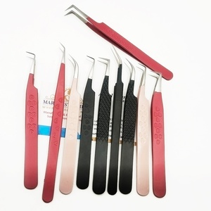 Pinzas de Alta Calidad para Extensiones de Pestañas, Agarre en Forma de Corazón, Punta Suave para Extensiones de Pestañas - Product Image 4