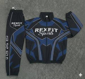 Wholesale Custom Printed Streetwear Color Block Jacket <b>Pant</b> Tracksuits Lightweight Breathable Hooded Comfortable Tracksuits - Product Image 2