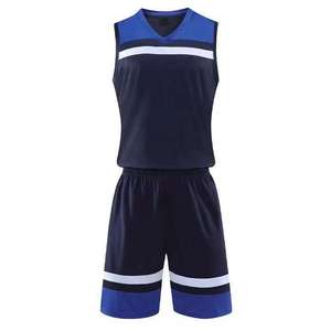 Uniforme de Baloncesto Personalizado al por Mayor, Transpirable, Tallas Grandes, 100% Poliéster, Secado Rápido, Sin Mangas, Ropa Deportiva Estampada - Product Image 5